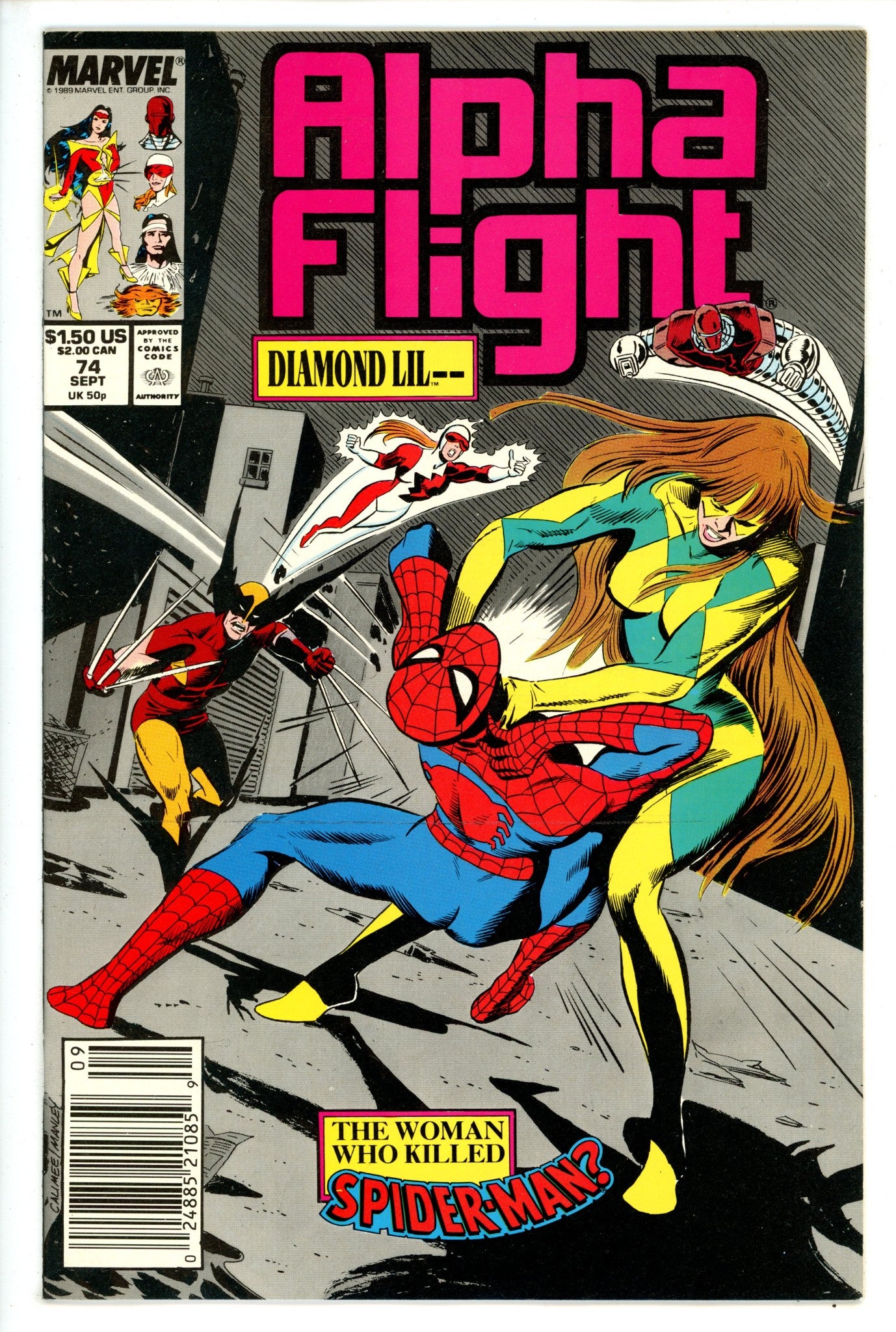 Alpha Flight Vol 1 74 Newsstand