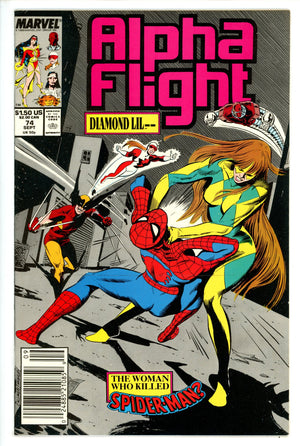 Alpha Flight Vol 1 74 Newsstand