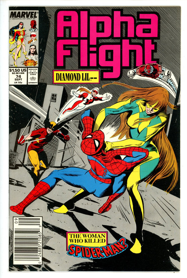 Alpha Flight Vol 1 74 Newsstand