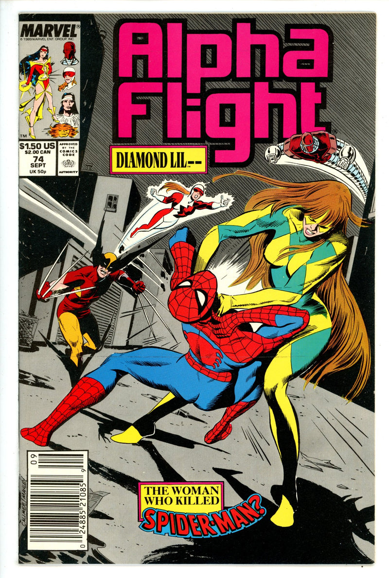 Alpha Flight Vol 1 74 Newsstand