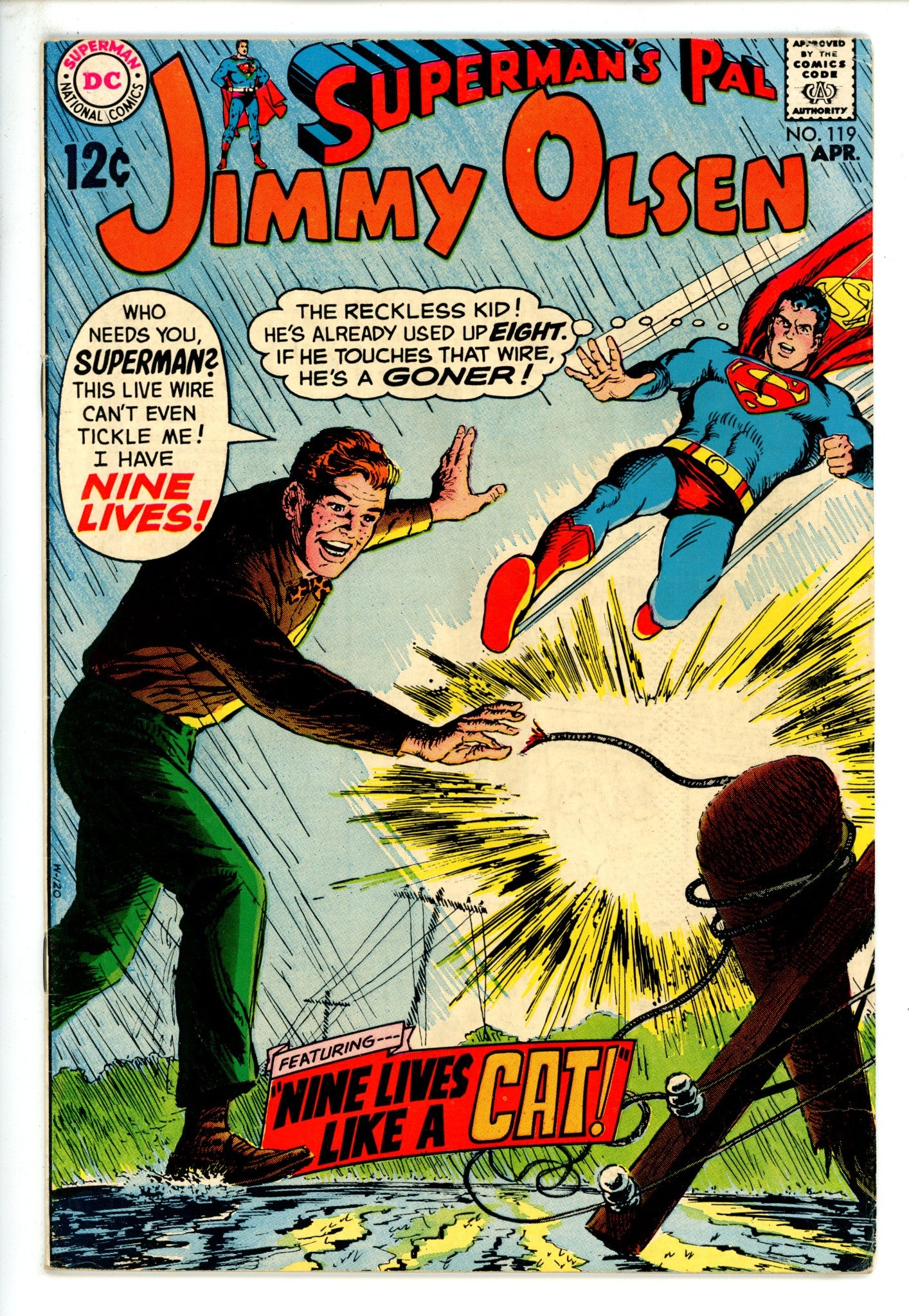Superman's Pal, Jimmy Olsen 119 FN+ (1969)