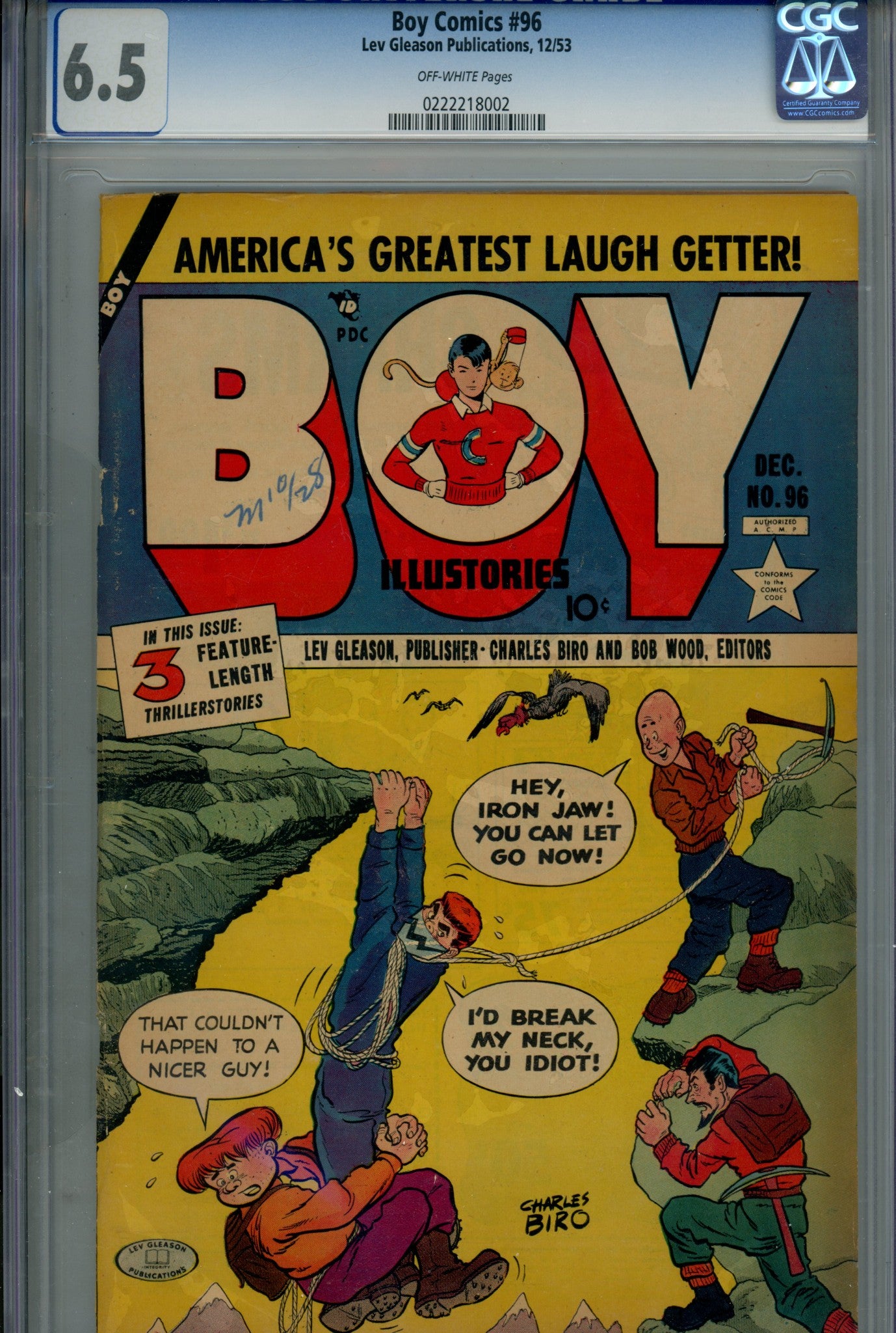 Boy Comics 96 CGC 6.5 (1953)