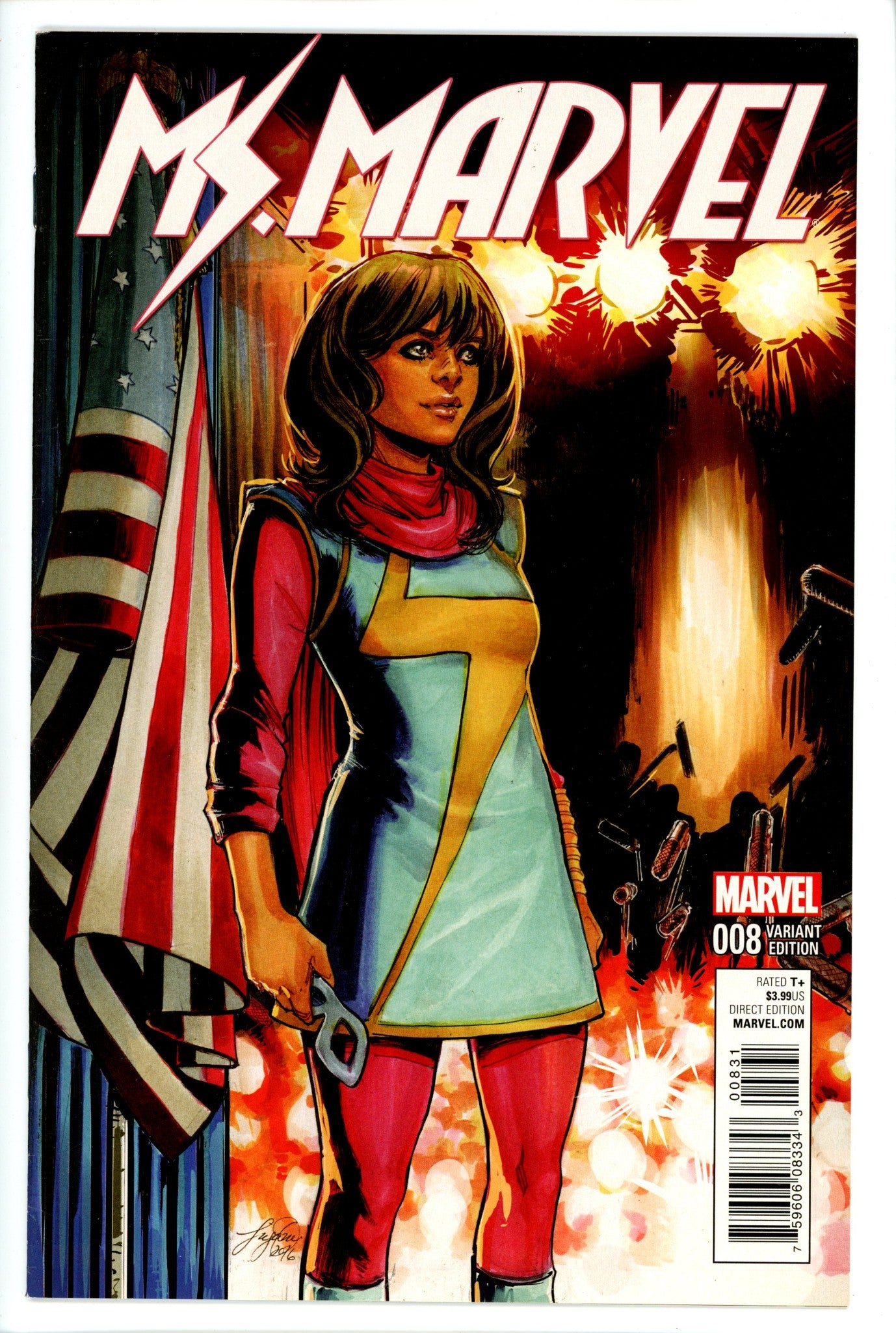 Ms. Marvel Vol 4 8 Oum Variant-Marvel-CaptCan Comics Inc