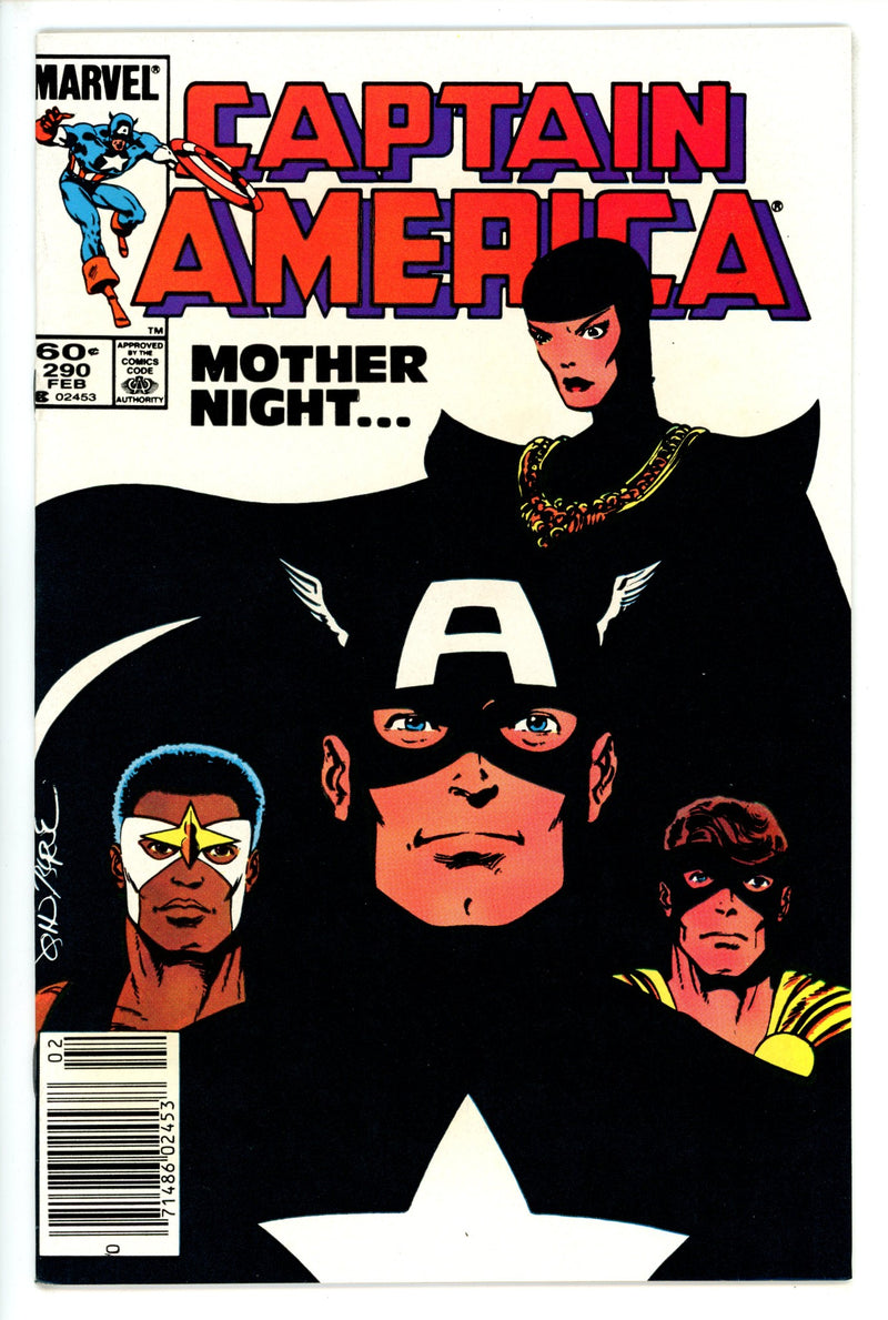 Captain America Vol 1 290 Newsstand VF/NM