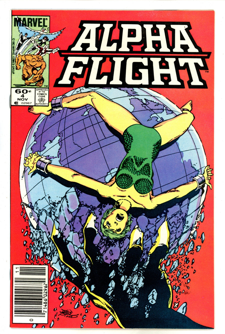 Alpha Flight Vol 1 4 Newsstand