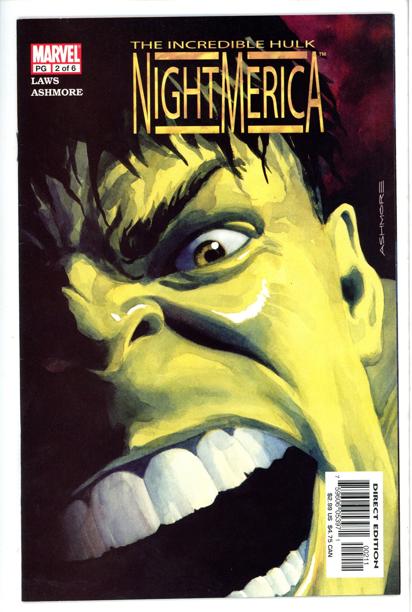 Hulk: Nightmerica 2-Marvel-CaptCan Comics Inc
