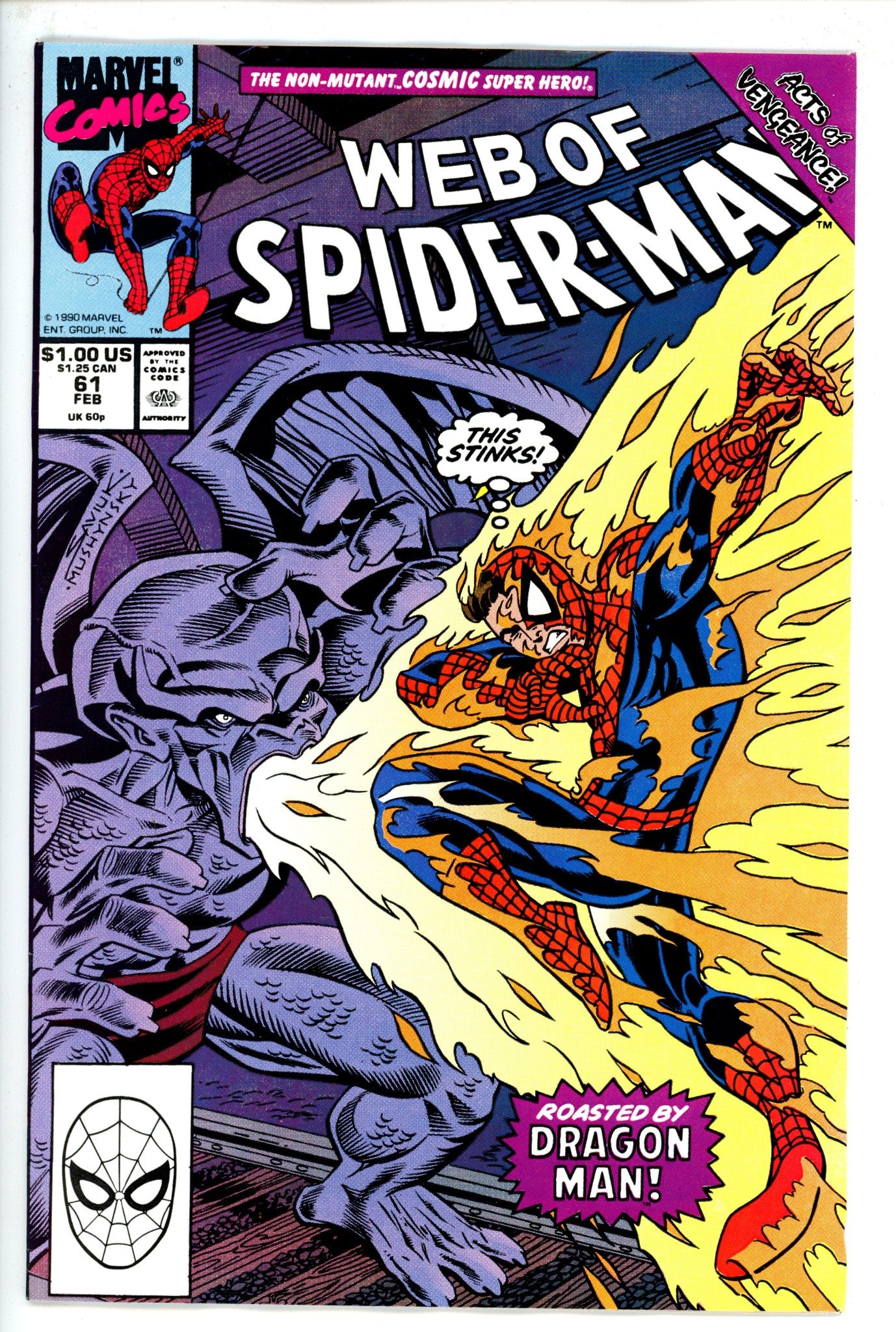 Web of Spider-Man Vol 1 61-Marvel-CaptCan Comics Inc
