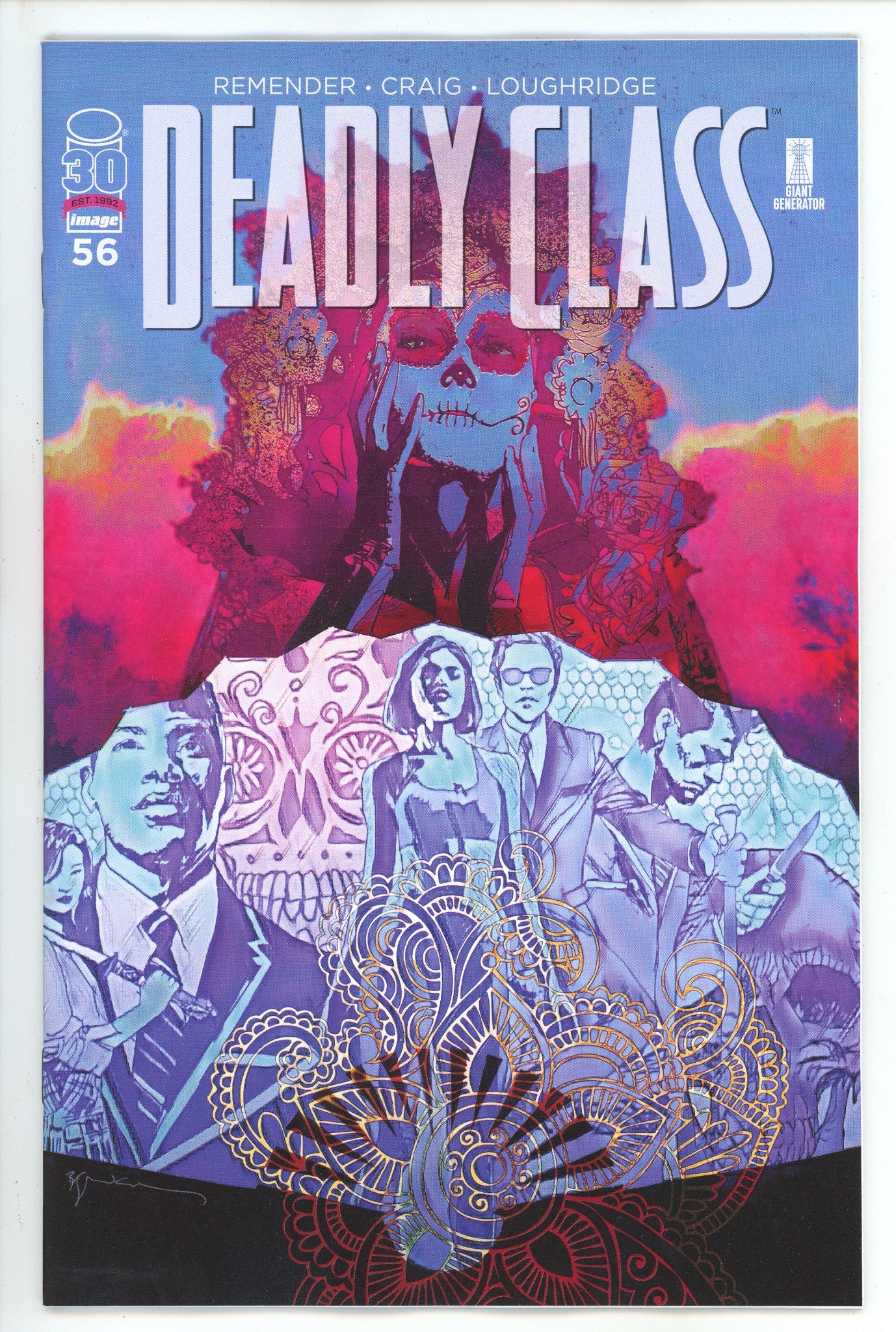 Deadly Class 56 Sienkiewicz Variant (2022)