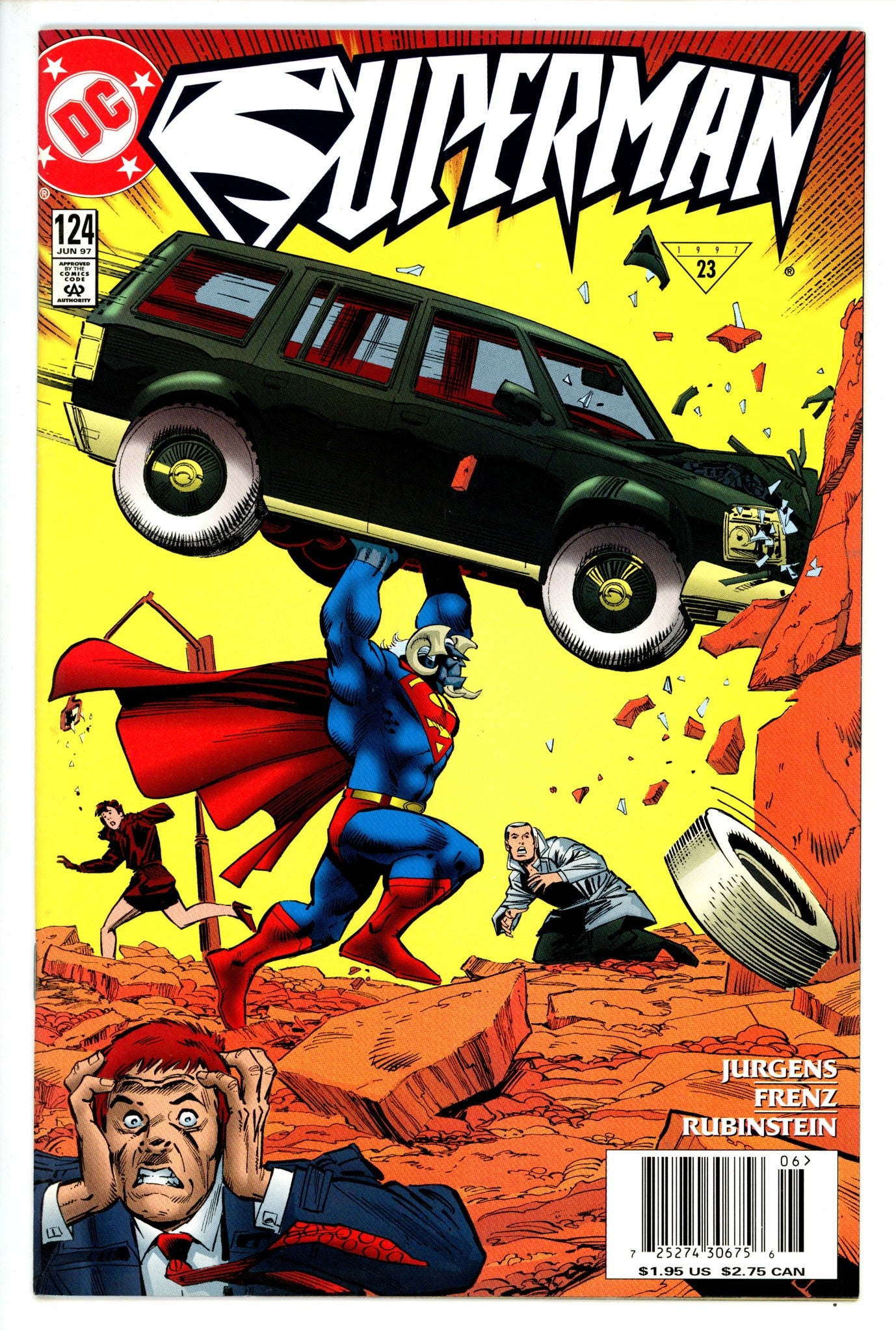 Superman Vol 2 124 Newsstand VF/NM