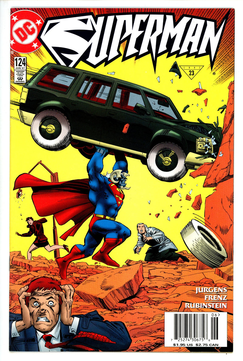 Superman Vol 2 124 Newsstand VF/NM