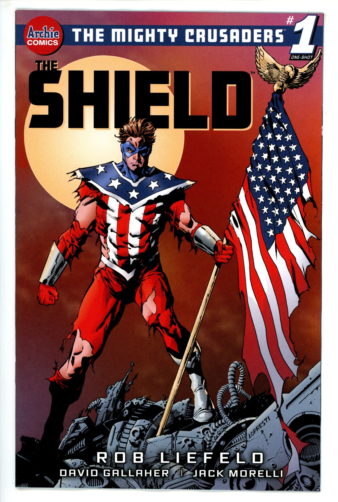 Mighty Crusaders the Shield 1 Lopresti Variant (2021)