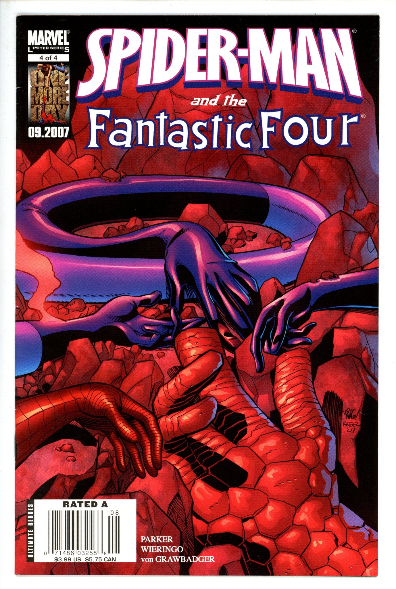 Spider-Man and the Fantastic Four 4 Newsstand FN/VF