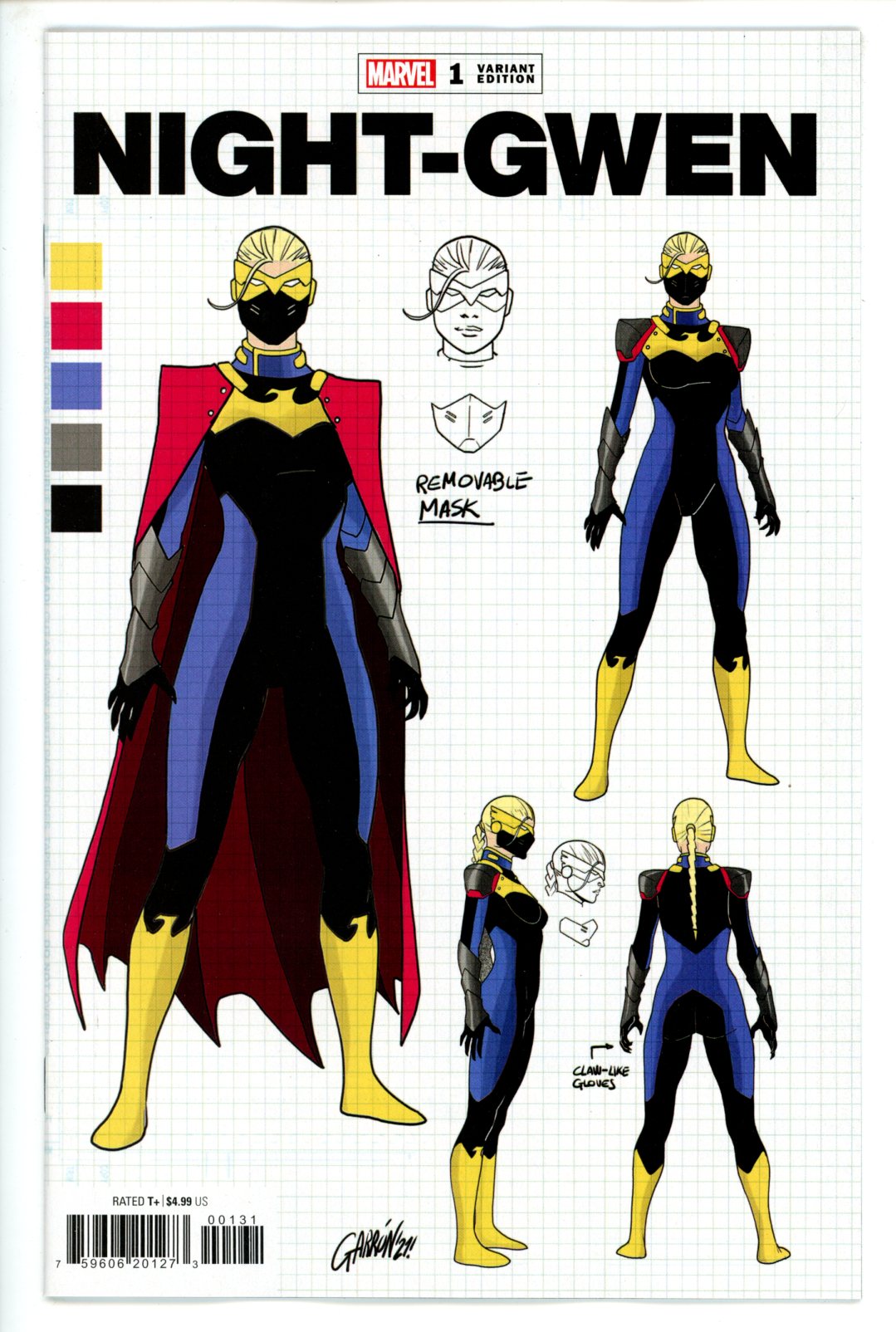 Heroes Reborn Night-Gwen 1 Garron Variant