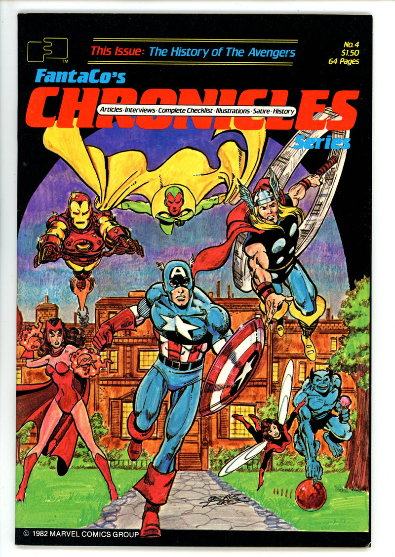 FantaCo's Chronicles 4 VF- (1982)