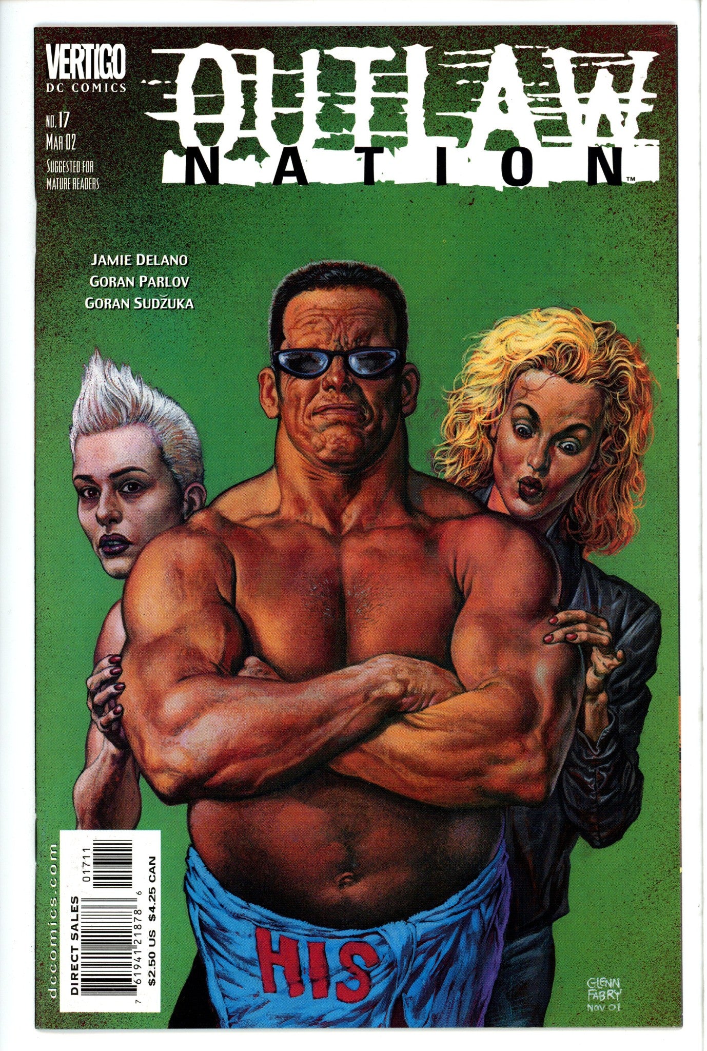 Outlaw Nation 17-Vertigo-CaptCan Comics Inc