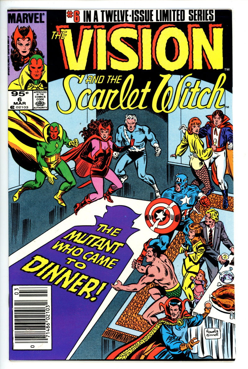 The Vision and the Scarlet Witch Vol 2 6 Canadian VF