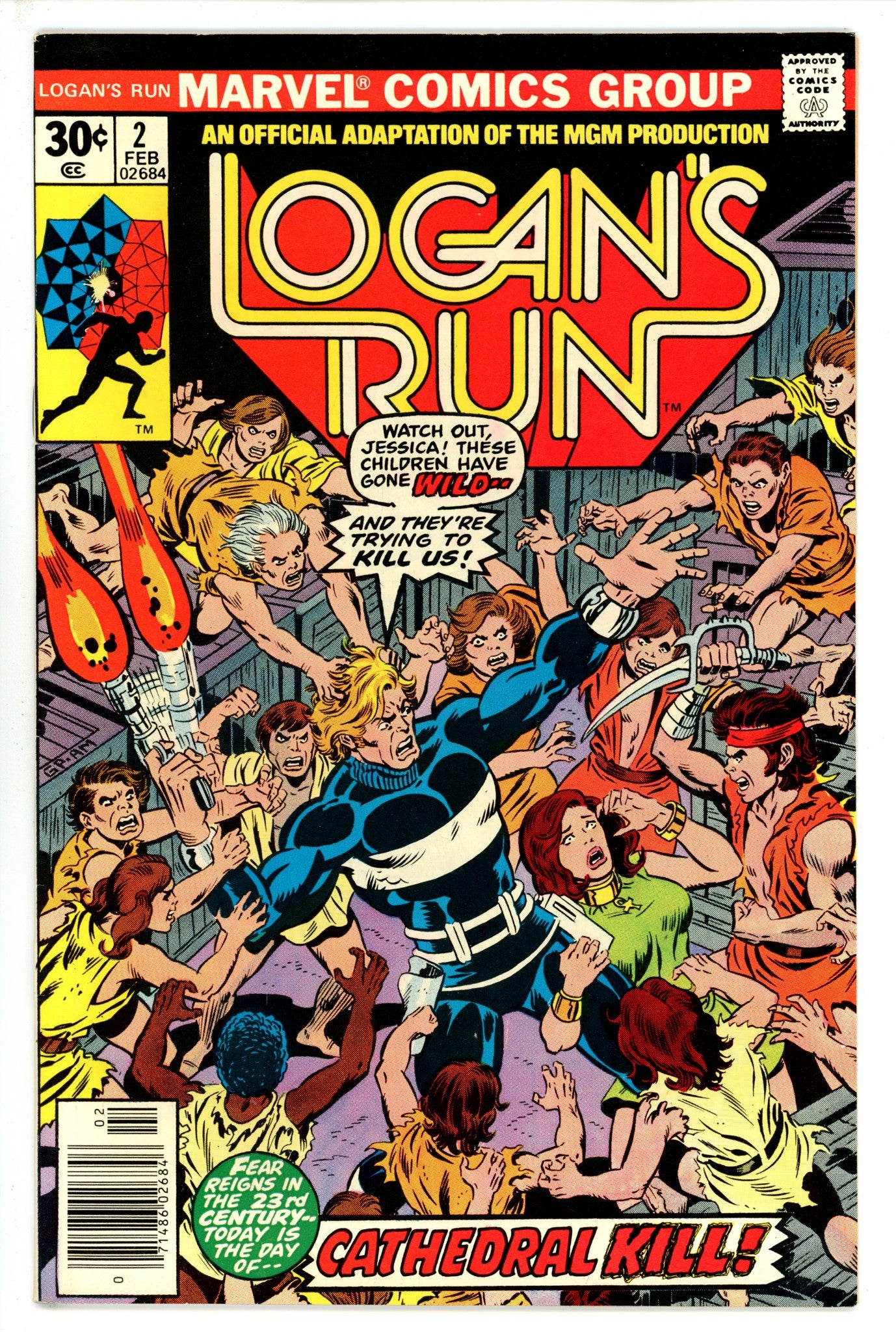 Logan's Run 2 VF/NM (1977)