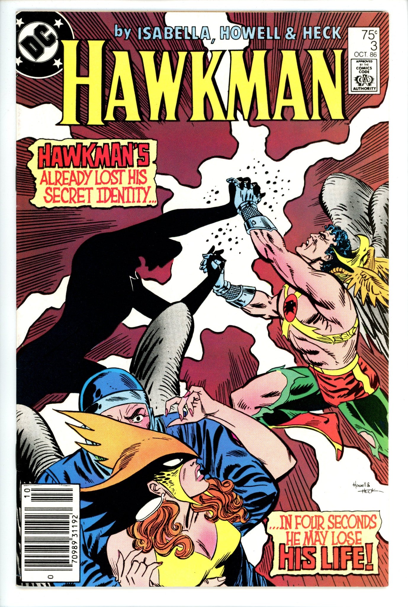 Hawkman Vol 2 3 Newsstand-DC-CaptCan Comics Inc