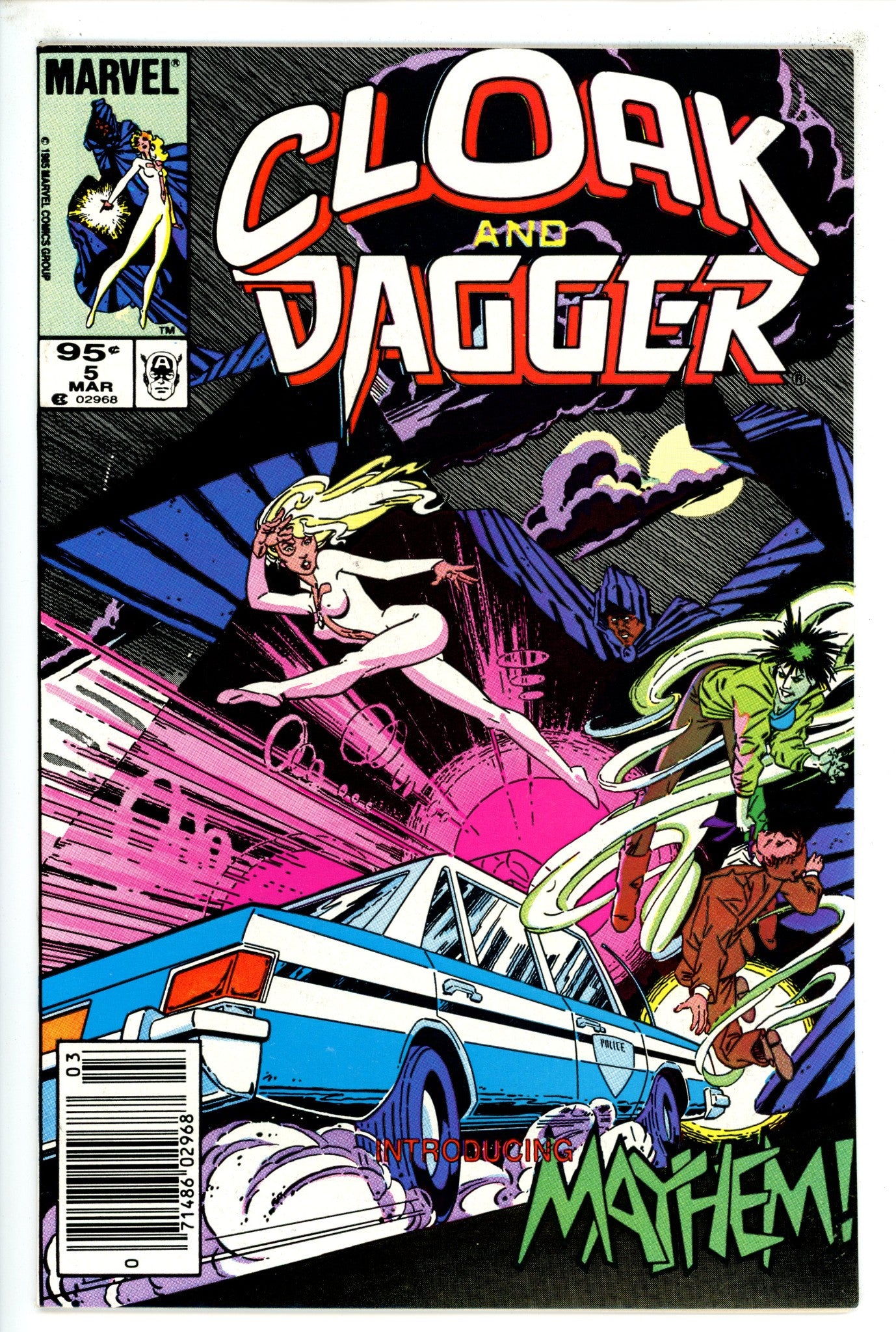 Cloak and Dagger Vol 1 5 Canadian NM-