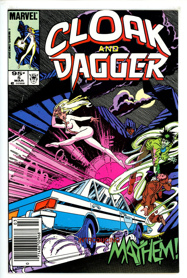 Cloak and Dagger Vol 1 5 Canadian NM-