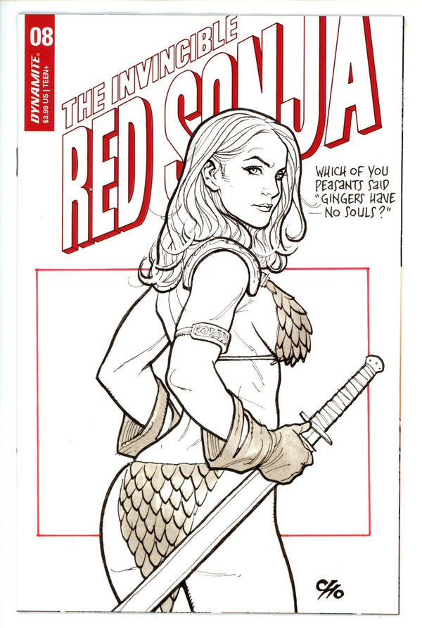 Invincible Red Sonja 8 Cho Variant (2022)