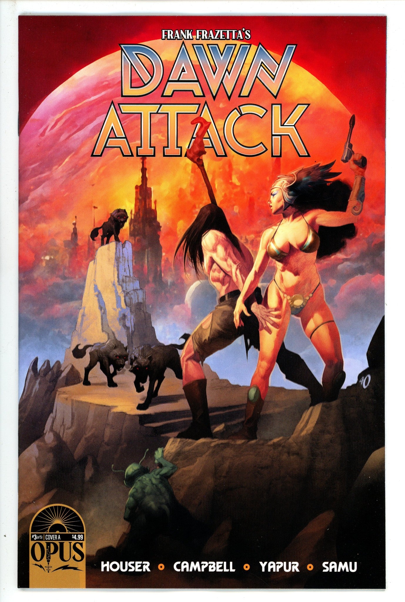 Frank Frazettas Dawn Attack 3 (2023)