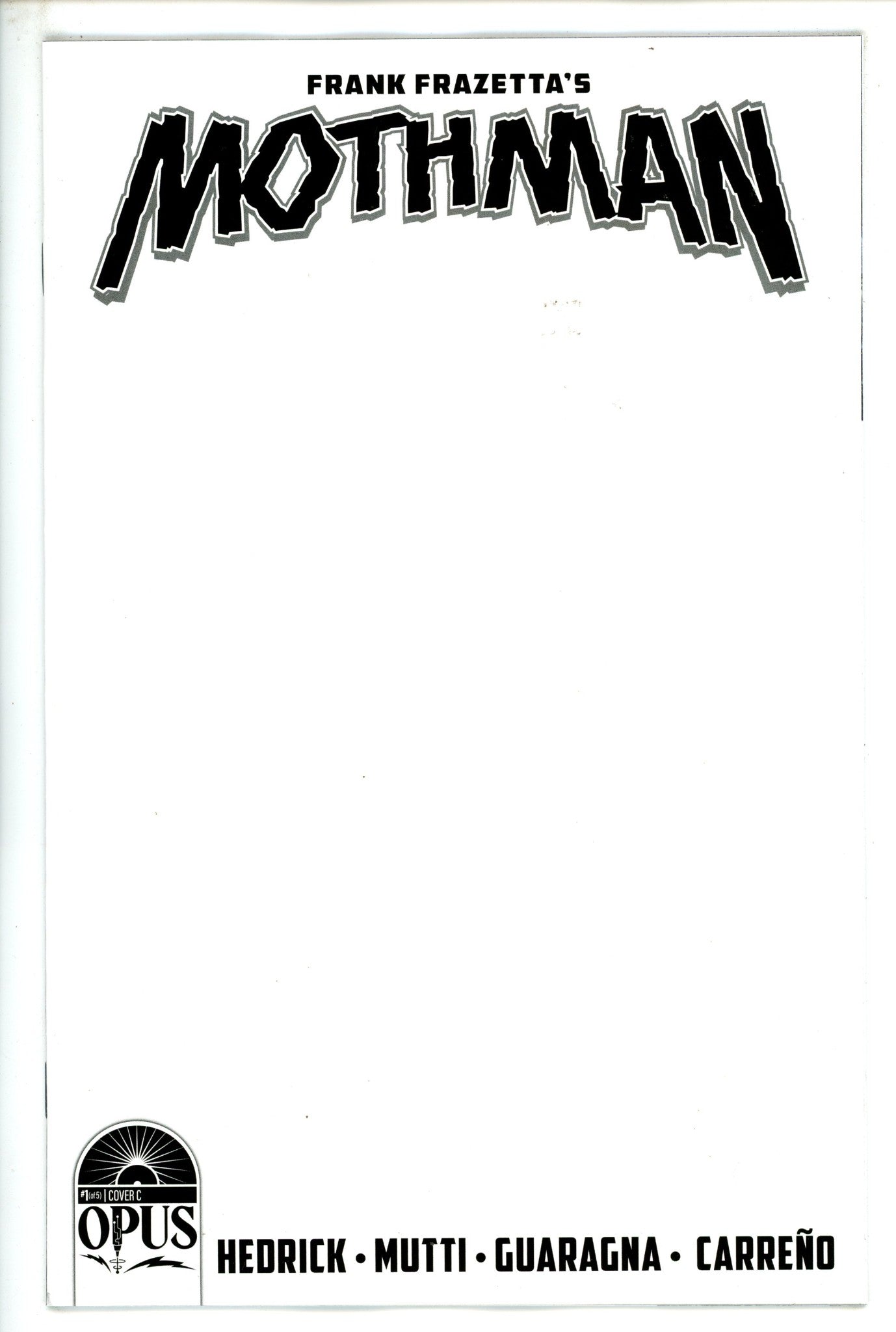 Frank Frazetta Mothman 1 Blank Incentive Variant (2023)
