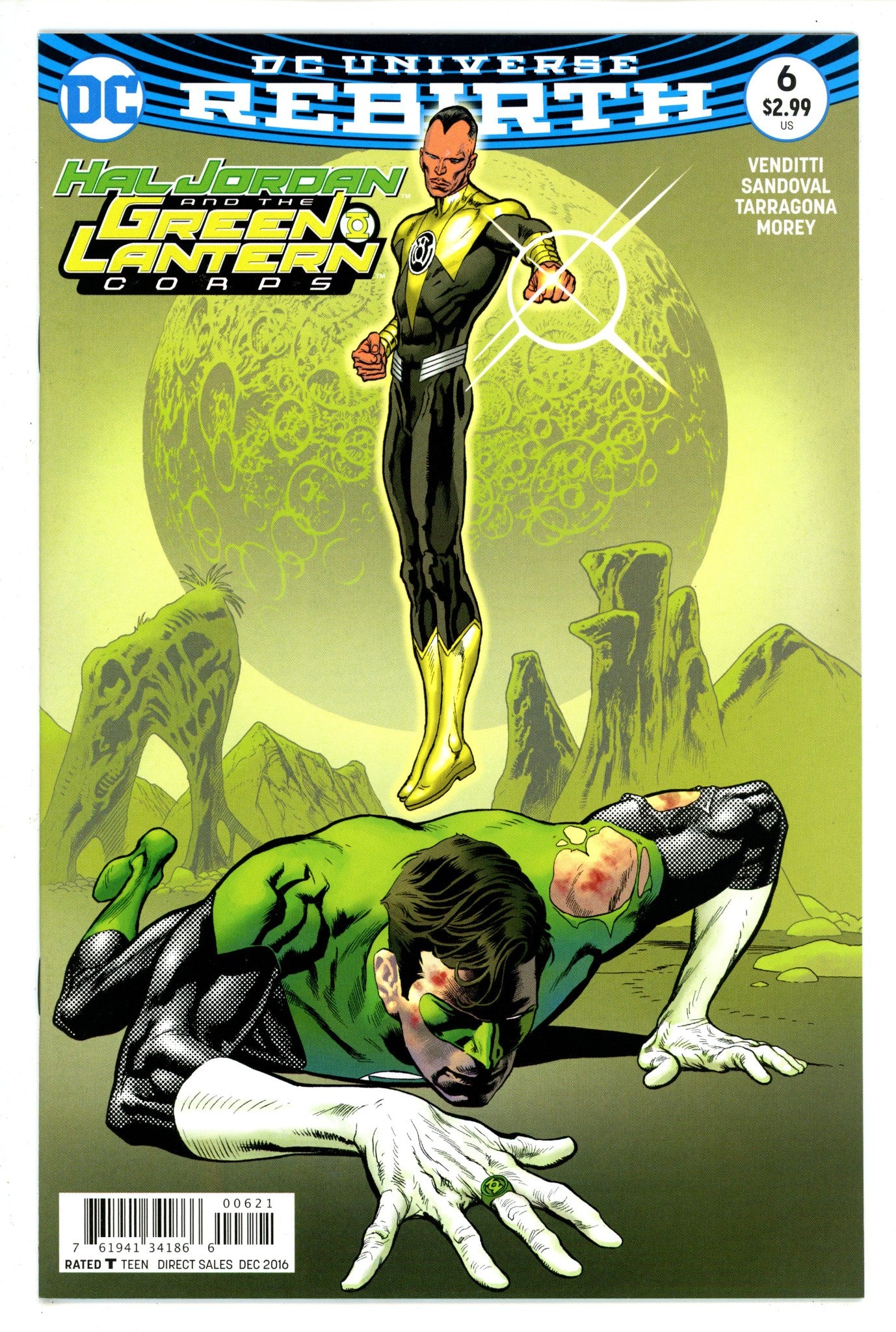 Hal Jordan and the Green Lantern Corps 6 Nowlan Variant