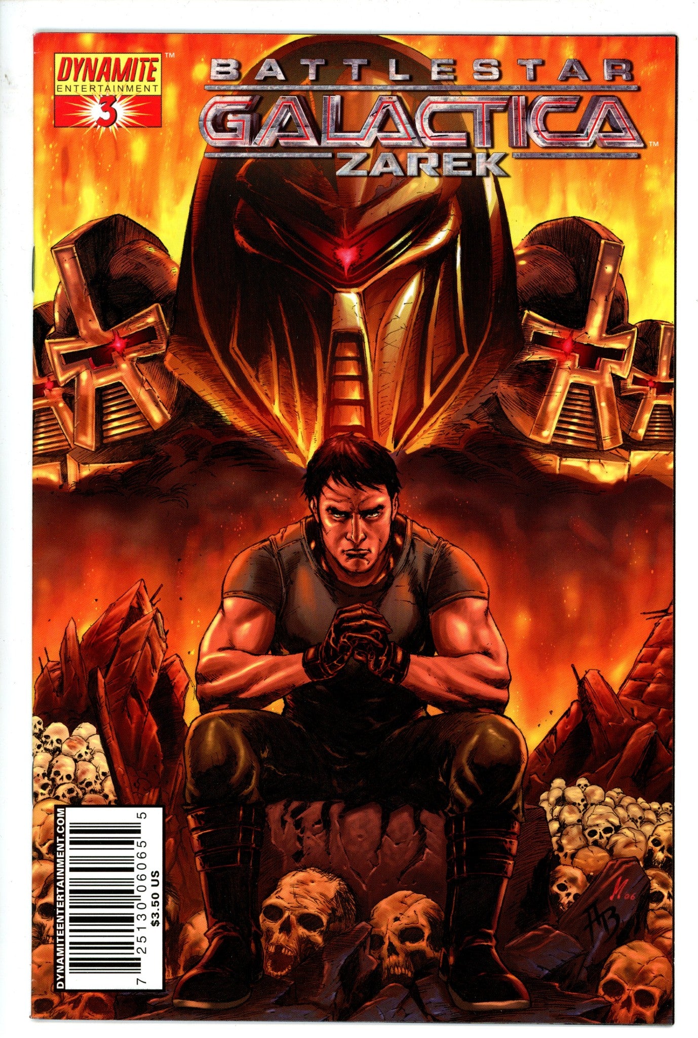 Battlestar Galactica Zarek 3