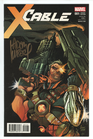 Cable Vol 3 1 Kubert Variant Signed Kubert NM-