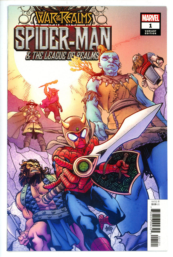 Spider-Man & the League of Realms 1 Hamner Variant