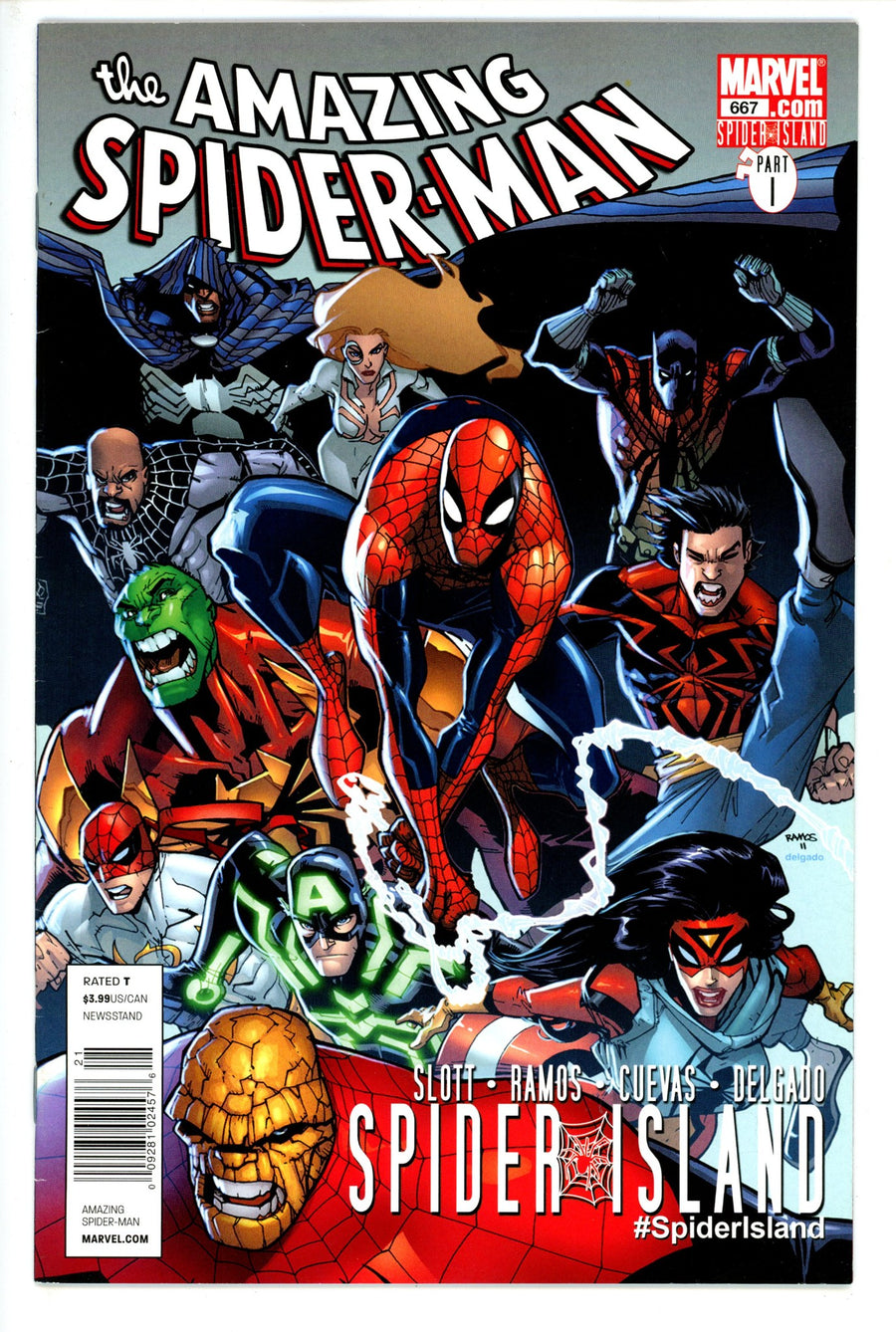 The Amazing Spider-Man Vol 2 667 Newsstand VF-