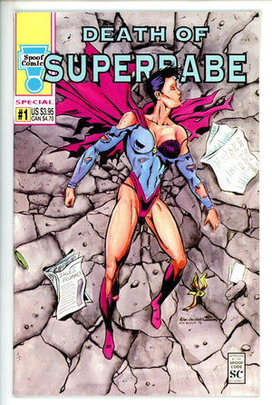 Spoof Comics: Death of Superbabe 1 NM- (1993)