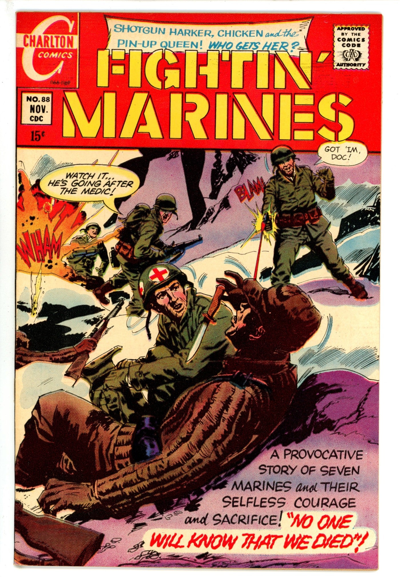 Fightin' Marines 88 VF/NM (1969)