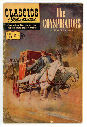 Classic Illustrated The Conspirators 158 HRN 156