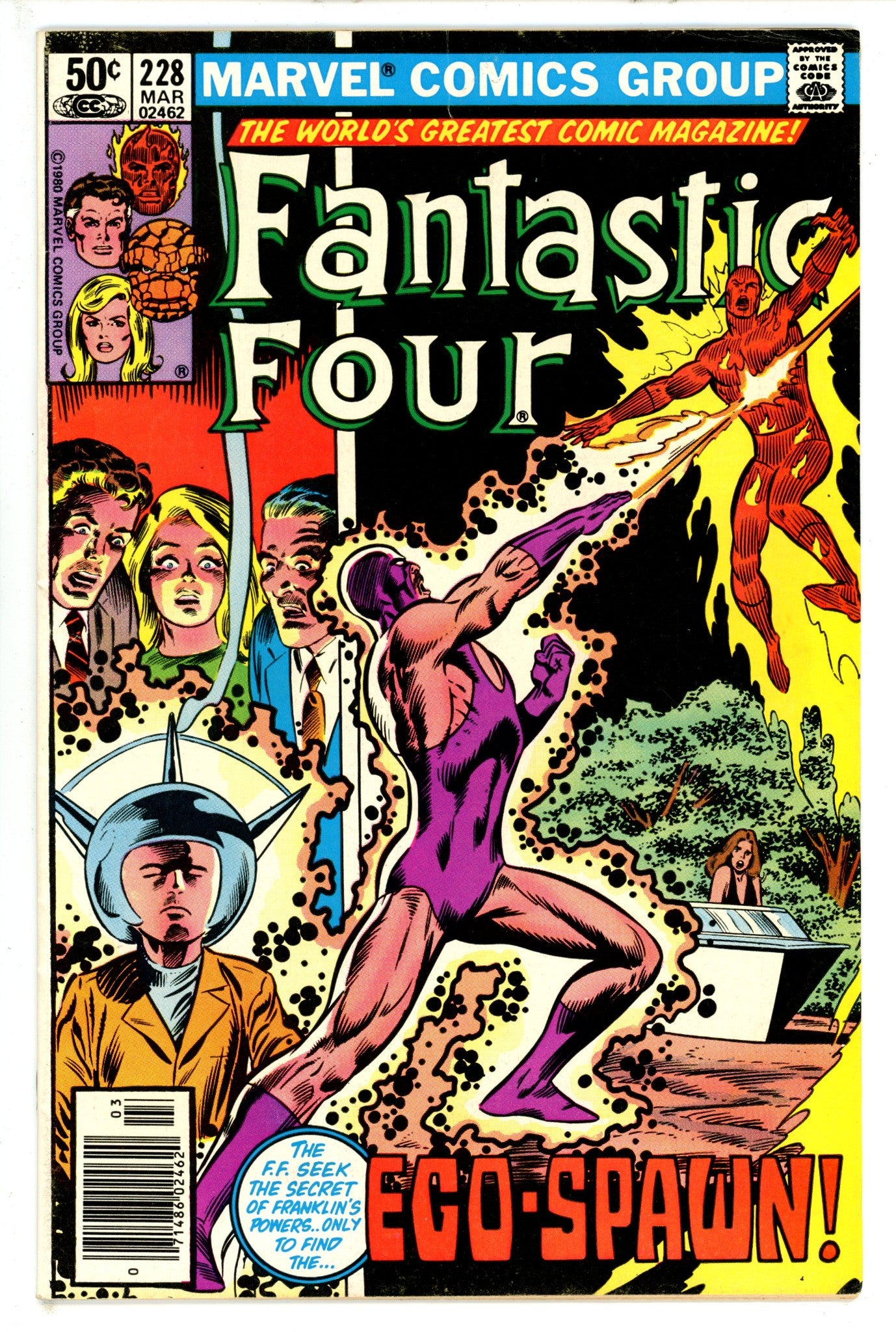 Fantastic Four Vol 1 228 Newsstand (1981)
