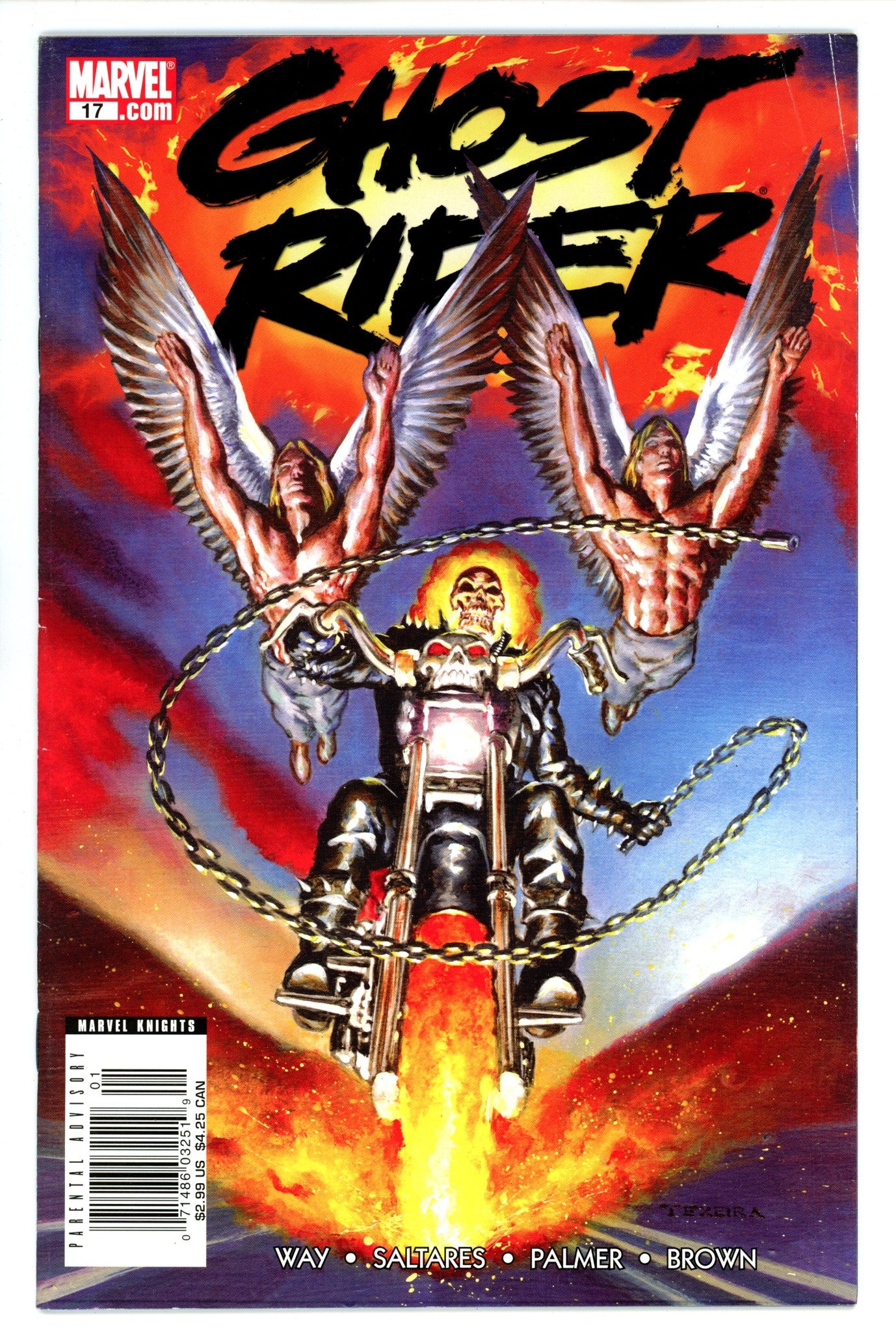 Ghost Rider Vol 5 17 Newsstand FN/VF