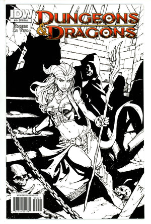 Dungeons & Dragons 4 Green B&W Incentive Variant VF/NM (2011)