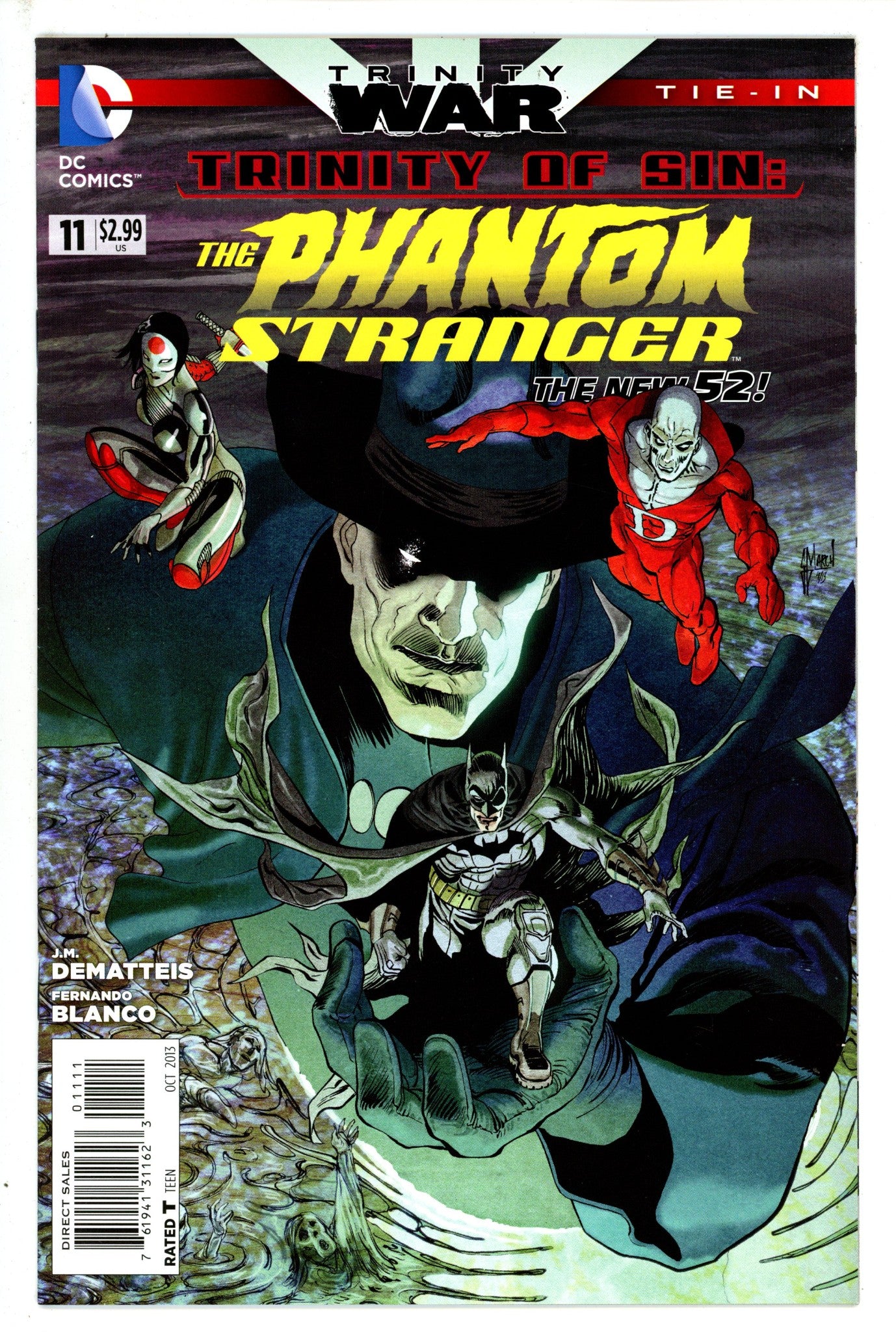Trinity of Sin: The Phantom Stranger Vol 4 11 (2013)