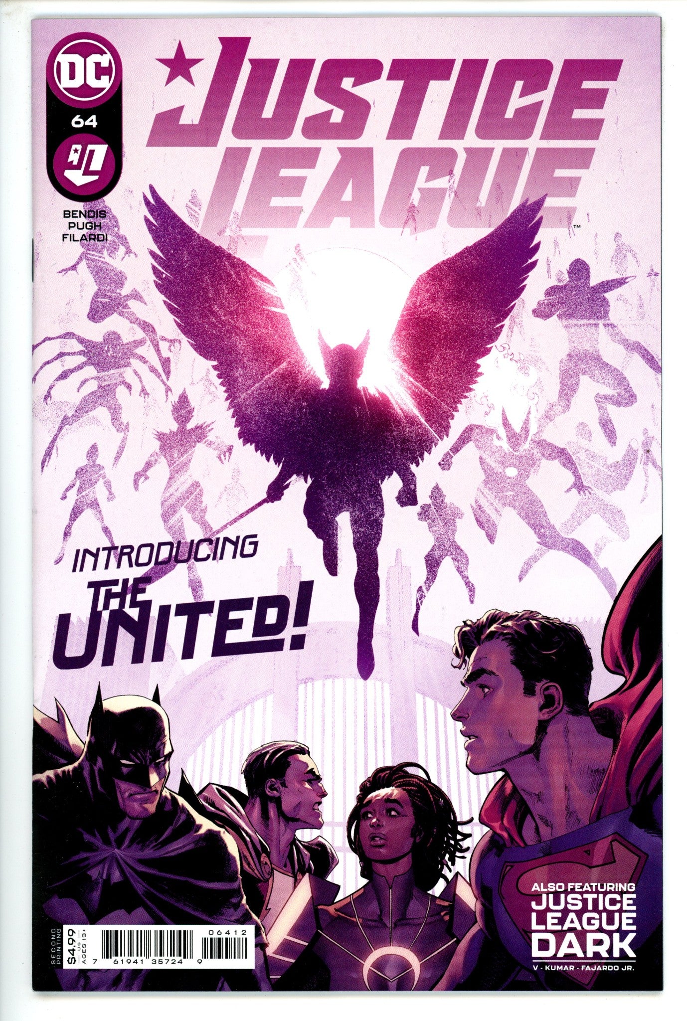 Justice League Vol 3 64 2nd Print (2021)