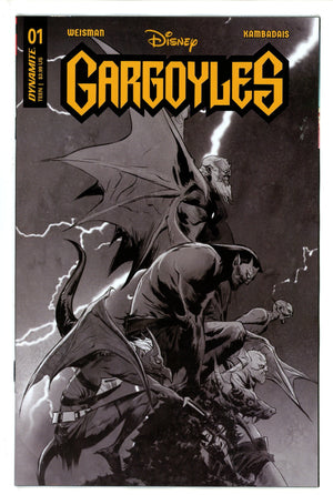 Gargoyles 1 Lee B&W Variant
