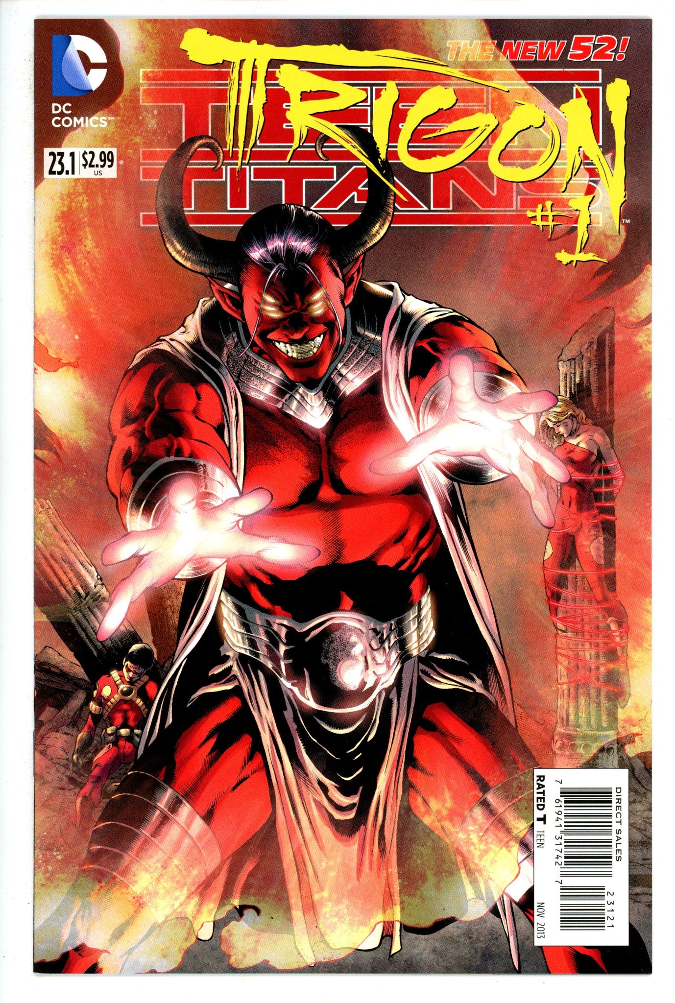 Teen Titans Vol 4 23.1 2-D Variant