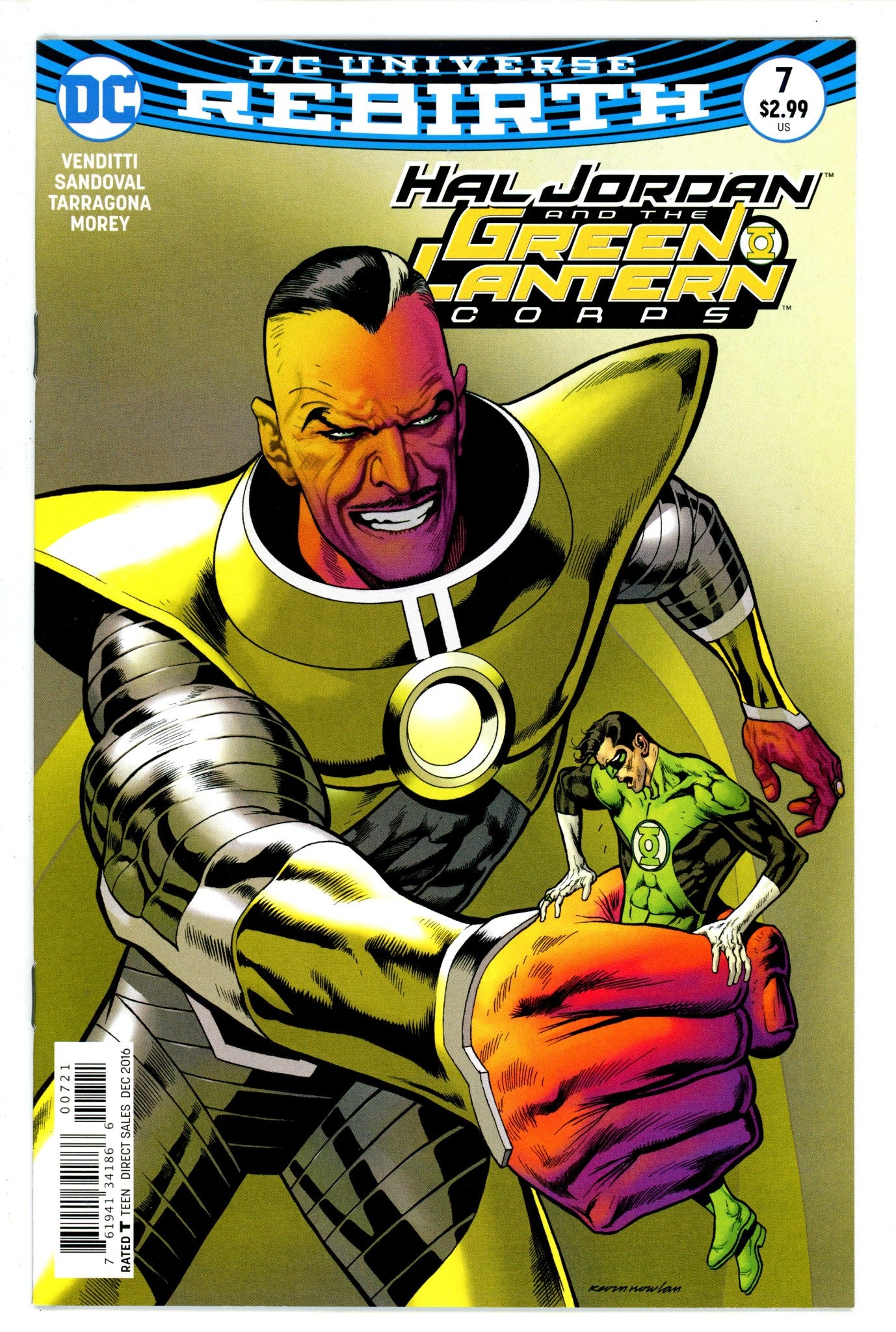 Hal Jordan and the Green Lantern Corps 7 Nowlan Variant