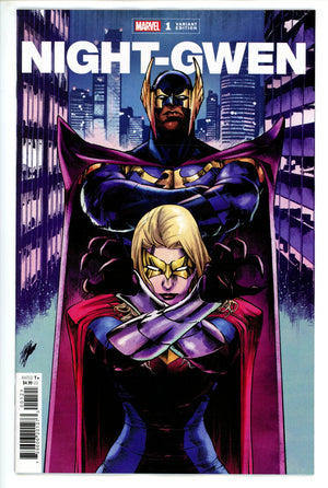 Heroes Reborn Night-Gwen 1 Miyazawa Variant (2021)