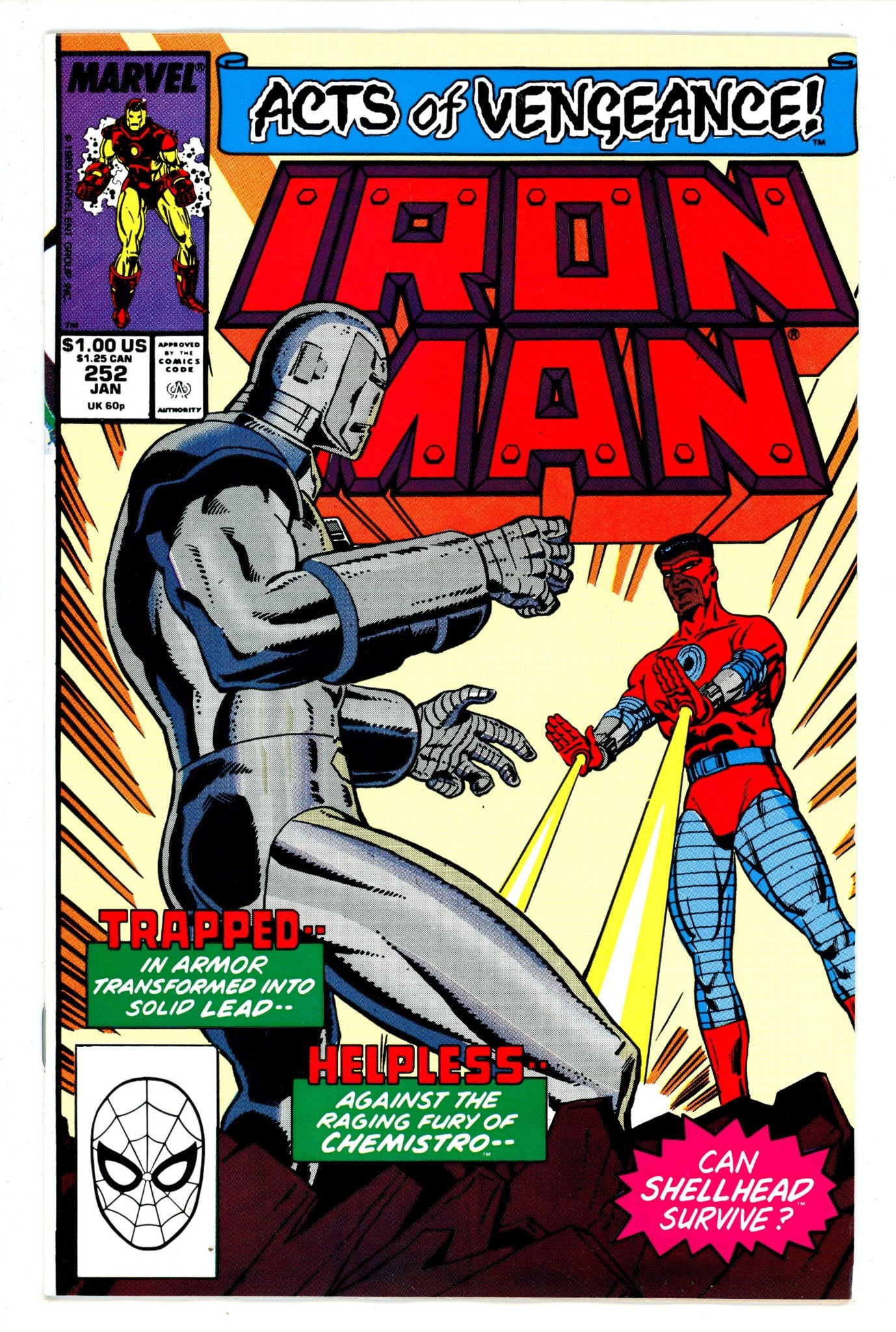 Iron Man Vol 1 252 (1990)