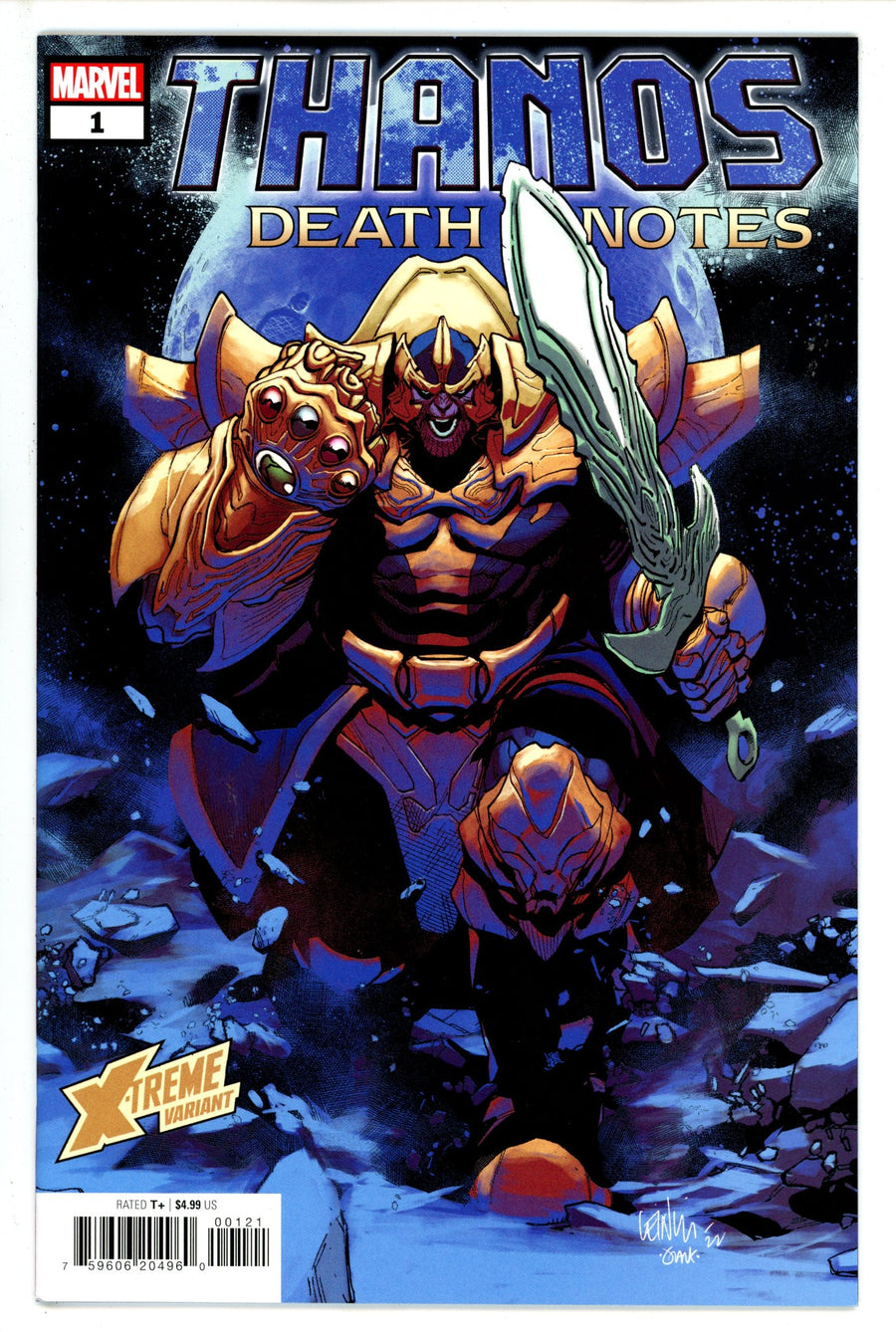 Thanos Death Notes 1 Yu X-Treme Variant