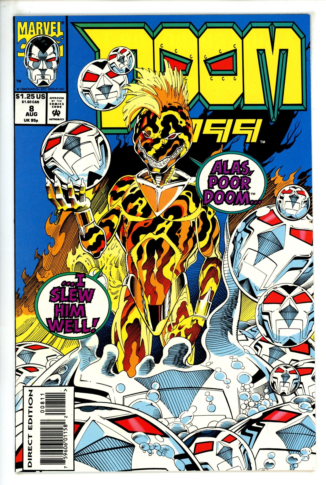 Doom 2099 Vol 1 8 (1993)