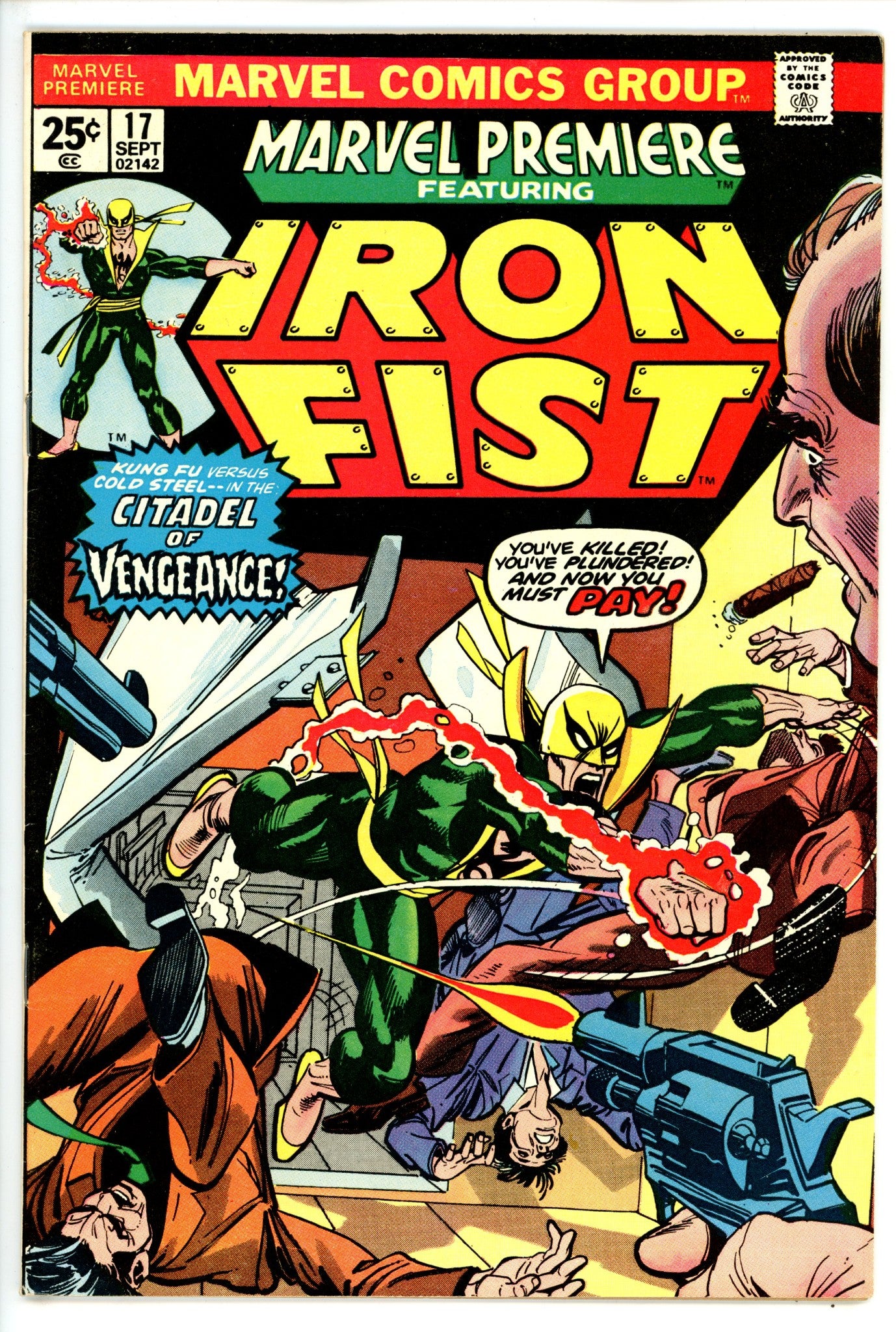 Marvel Premiere 17 VF+