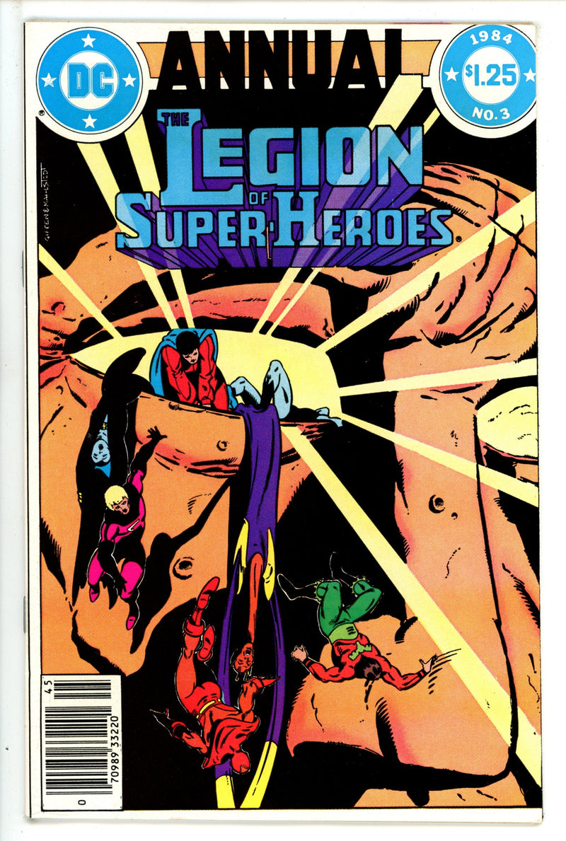 The Legion of Super-Heroes Annual Vol 2 3 Newsstand (1984)
