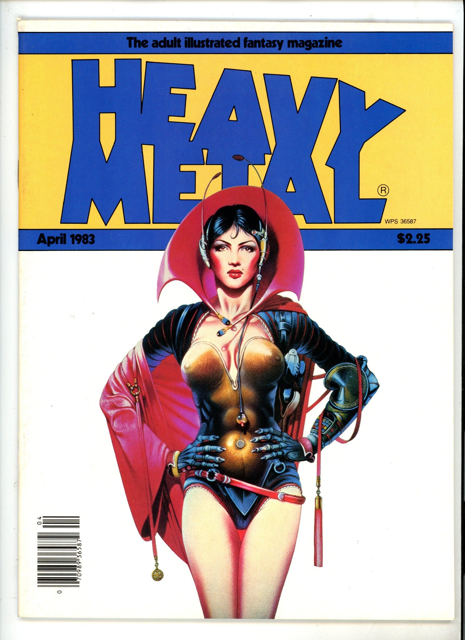 Heavy Metal Vol 1983 April Canadian VF/NM